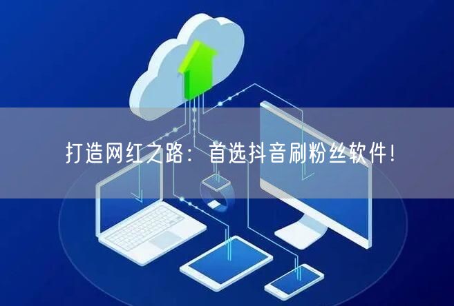 打造网红之路：首选抖音刷粉丝软件！