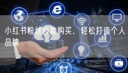 小红书粉丝自助购买，轻松打造个人品牌