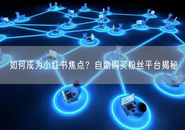 如何成为小红书焦点？自助购买粉丝平台揭秘
