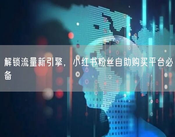 解锁流量新引擎，小红书粉丝自助购买平台必备