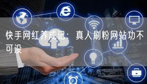 快手网红养成记：真人刷粉网站功不可没
