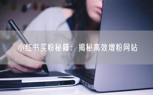 小红书买粉秘籍：揭秘高效增粉网站