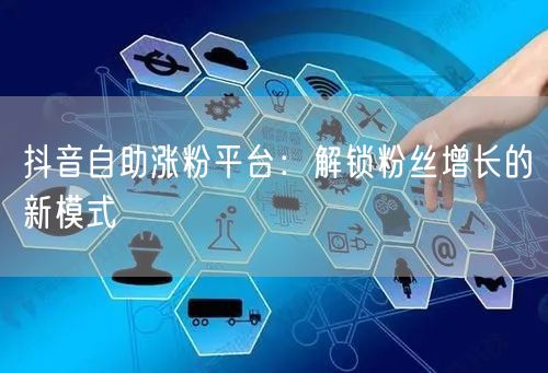 抖音自助涨粉平台：解锁粉丝增长的新模式