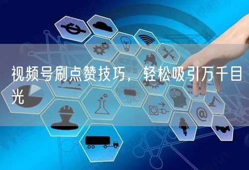 视频号刷点赞技巧，轻松吸引万千目光