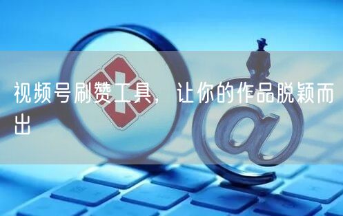 视频号刷赞工具，让你的作品脱颖而出